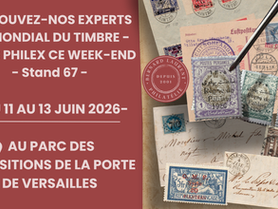 salon philatélique mondial du timbre paris philex 2026