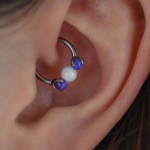 Daith Piercing Tallahassee Florida Industrial Strength BVLA APP Member Association of Professional Piercers Magnolia Tattoo Company Safepiercing
