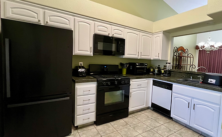 Kitchen refinishing project in Cathedral City, CA.