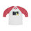 Thumbnail: Angel Eye Unisex Tri-Blend 3/4 Raglan Tee