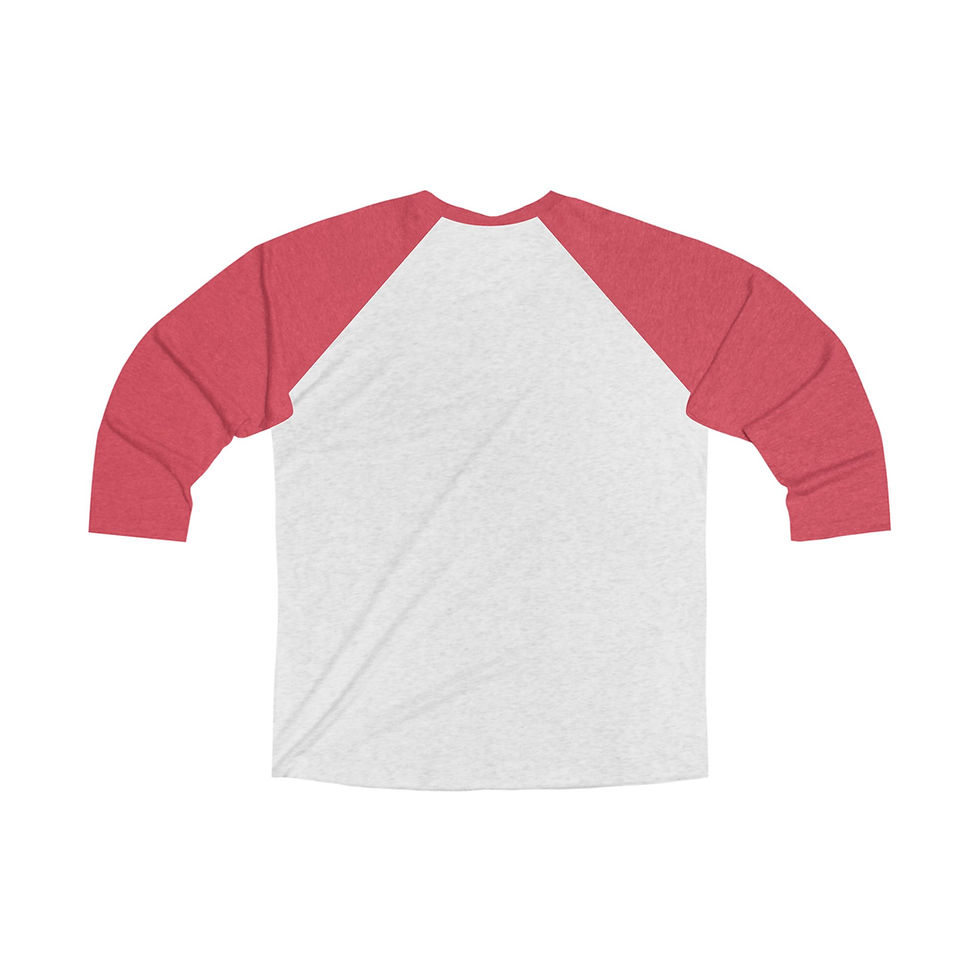 Thumbnail: Angel Eye Unisex Tri-Blend 3/4 Raglan Tee