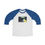 Thumbnail: Angel Eye Unisex Tri-Blend 3/4 Raglan Tee