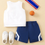 Thumbnail: Baby Letter Graphic Tank Top & Track Shorts