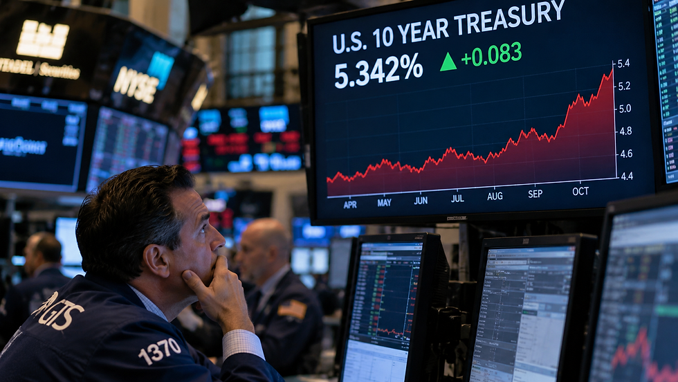 The 5.34% Shaking Wall Street