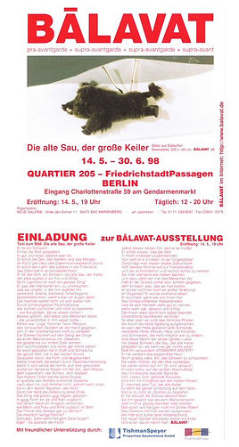 Die alte Sau, der große Keiler