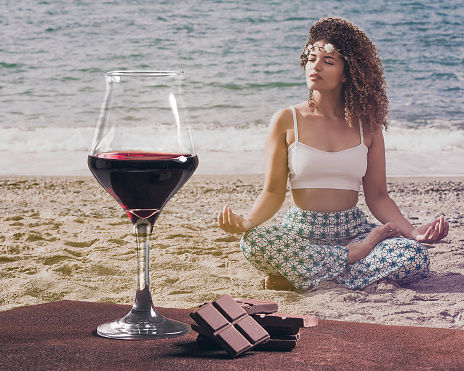 Wine and Yoga