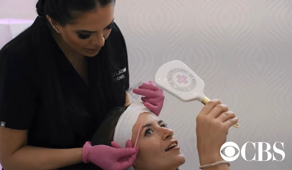 The best microblading traingin Orange County 3D Microblading Beauty Clinic CBS