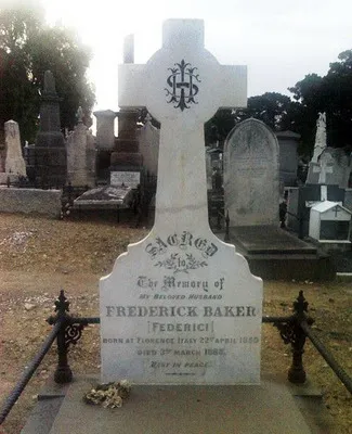 Federici's grave