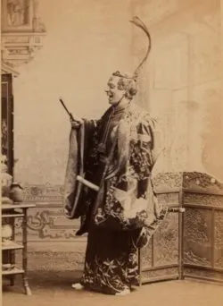 Federici as 'The Mikado'