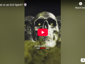 Ghost or an Evil Spirit? 💀