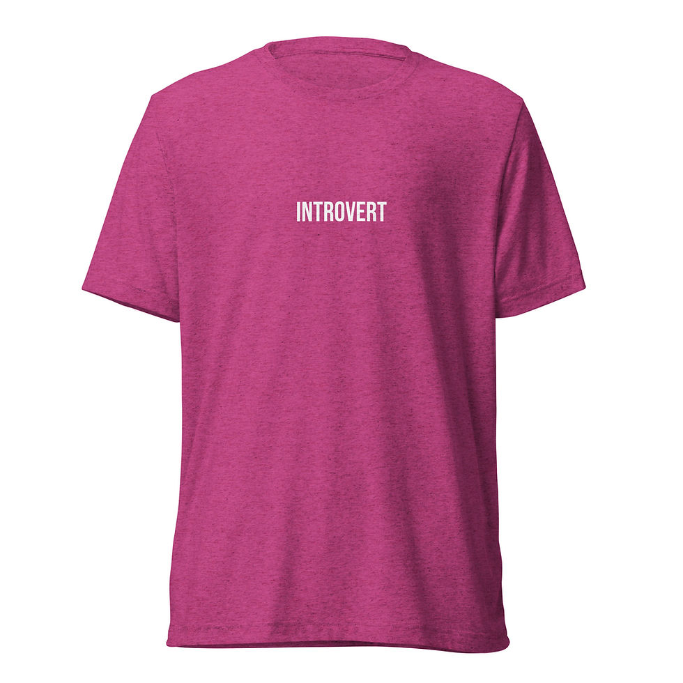 Thumbnail: Introvert Short sleeve t-shirt