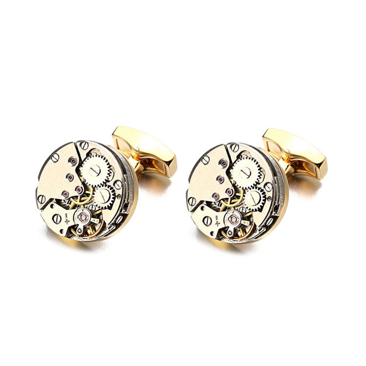 Thumbnail: Watch Movement Steel Cufflinks