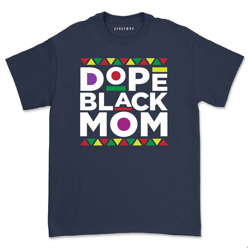 Thumbnail: Dope Black Mom T-Shirt