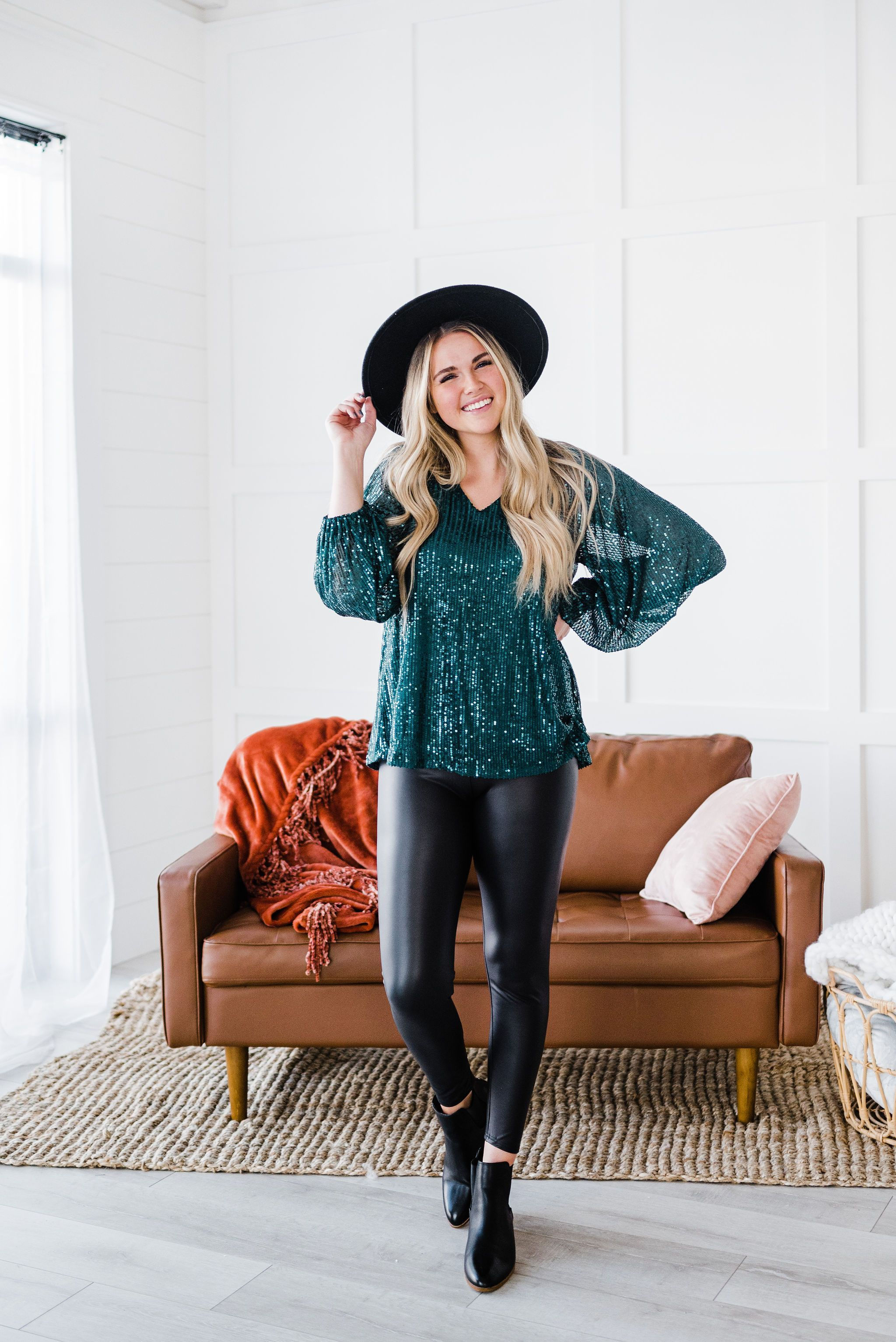 She's a Rockstar Faux Leather Leggings