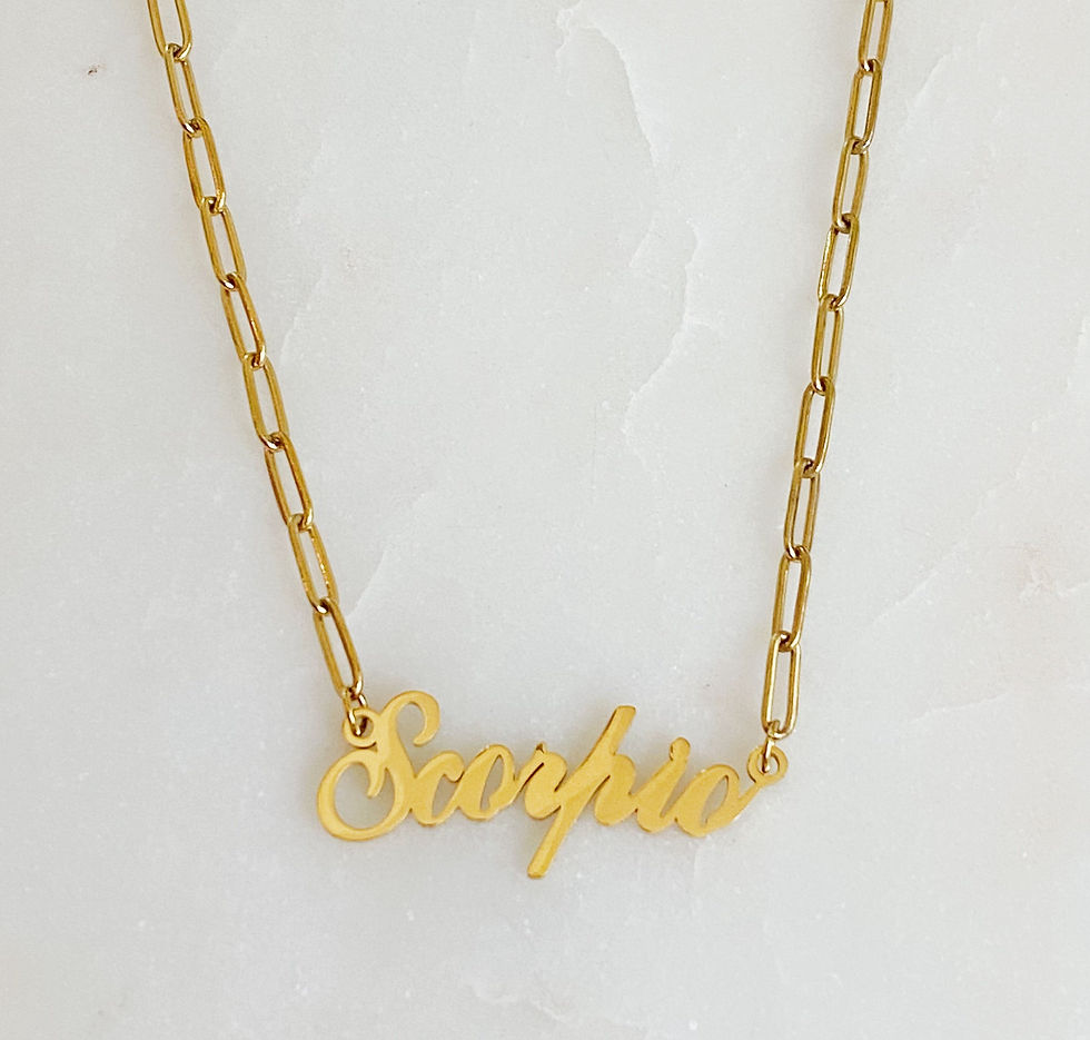 Thumbnail: Annie Zodiac Chain Necklace