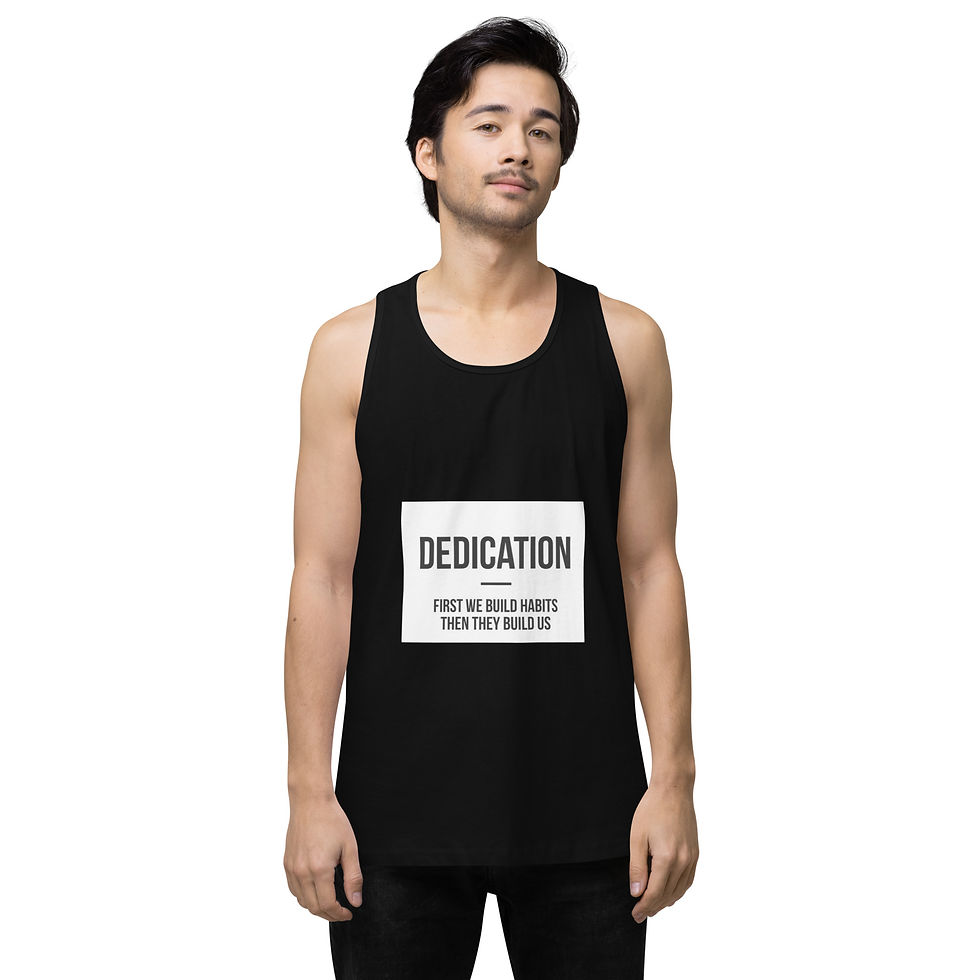 Thumbnail: Men’s premium tank top-Dedication