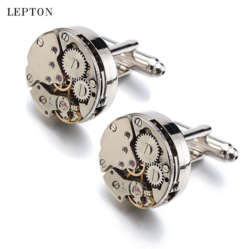 Thumbnail: Watch Movement Steel Cufflinks
