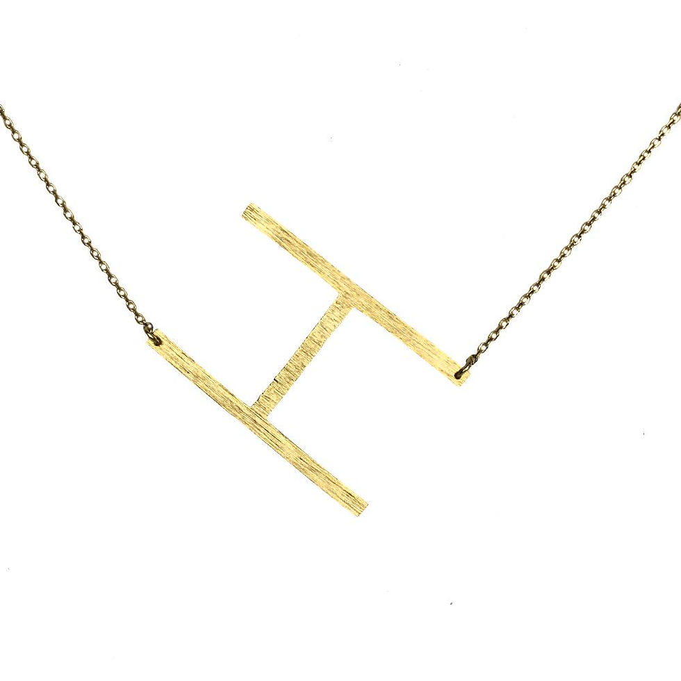 Thumbnail: Monogram Collection Initial Necklace