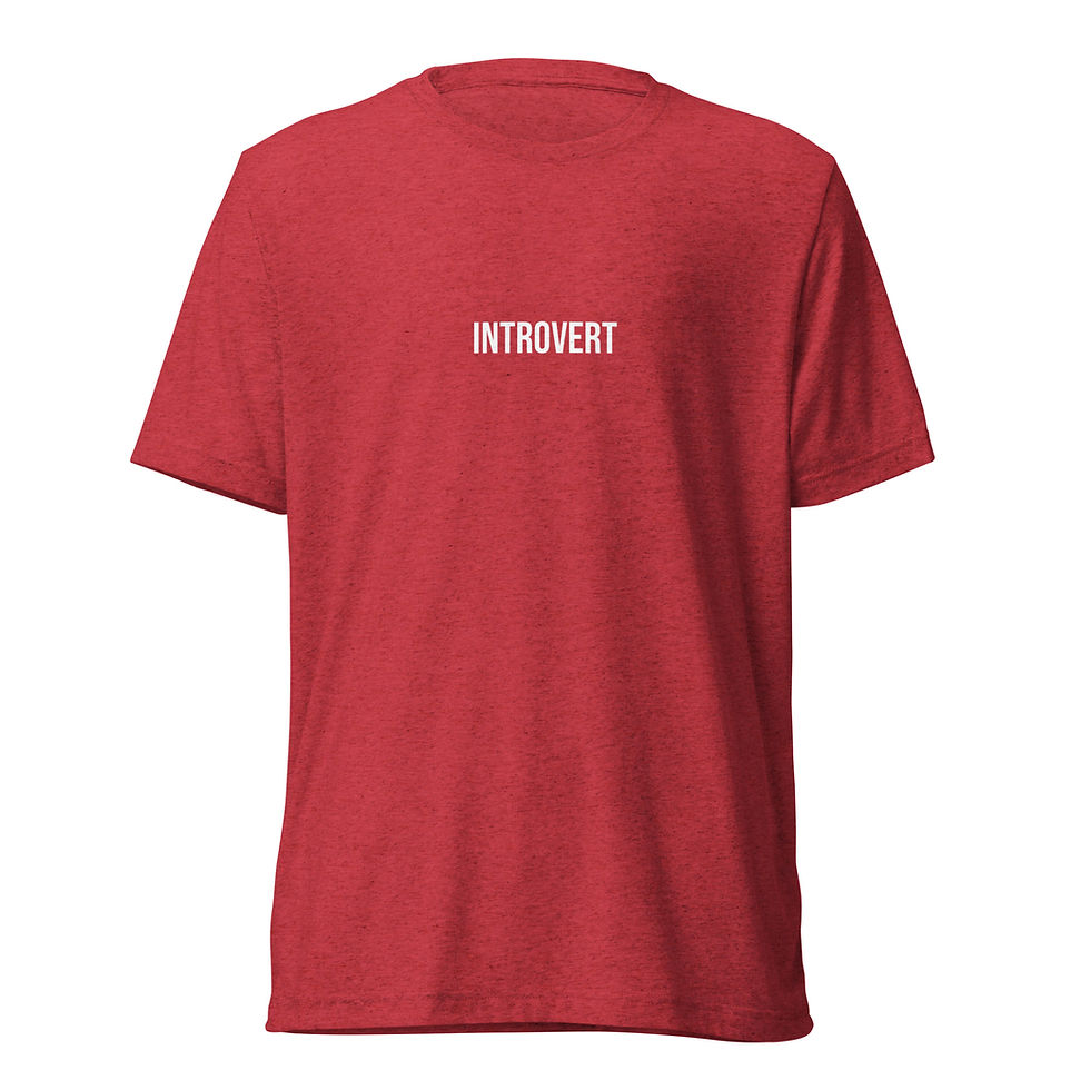 Thumbnail: Introvert Short sleeve t-shirt