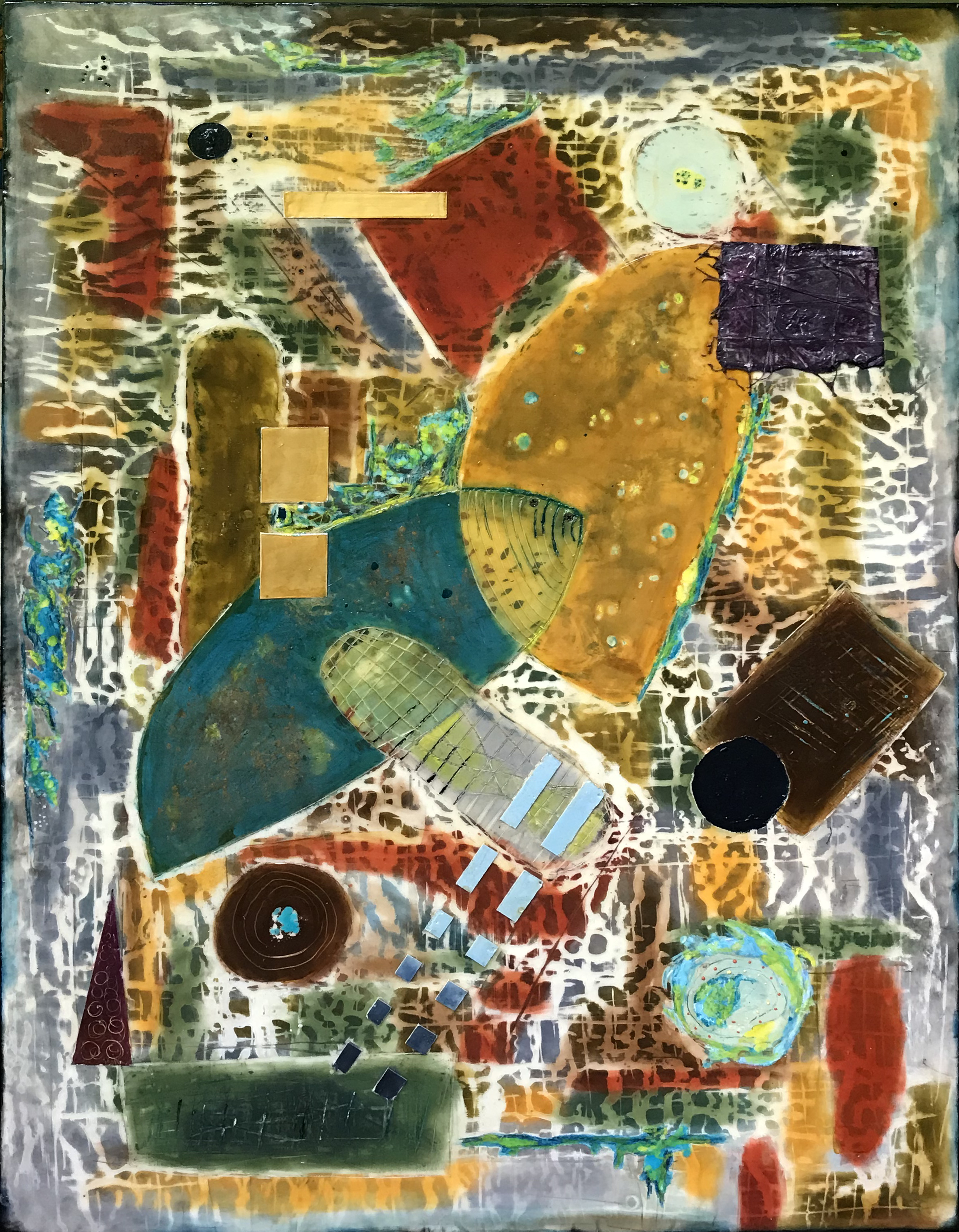 Large Abstract 30 x 40 $750