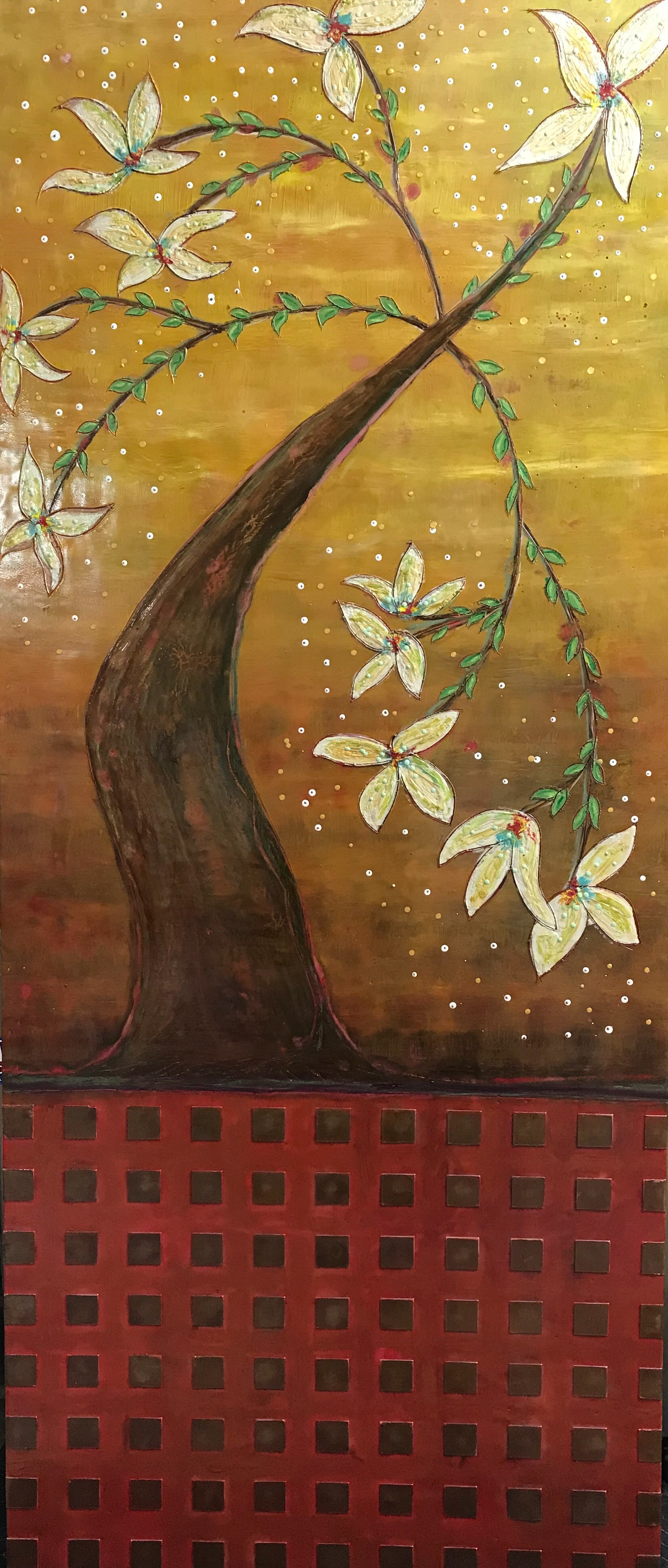 Asian Tree 48 x 72