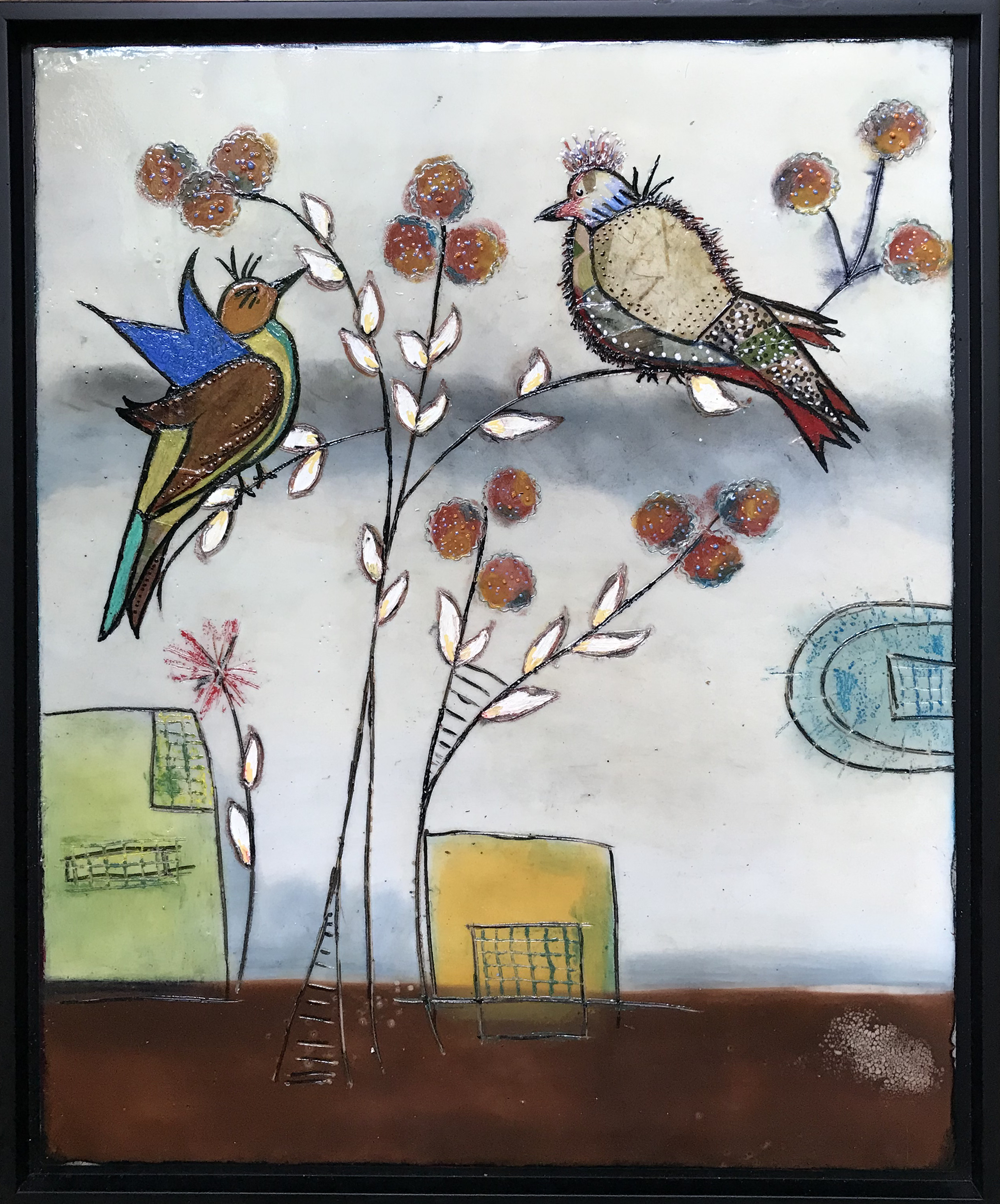 Two Birds 18 x 22 $475