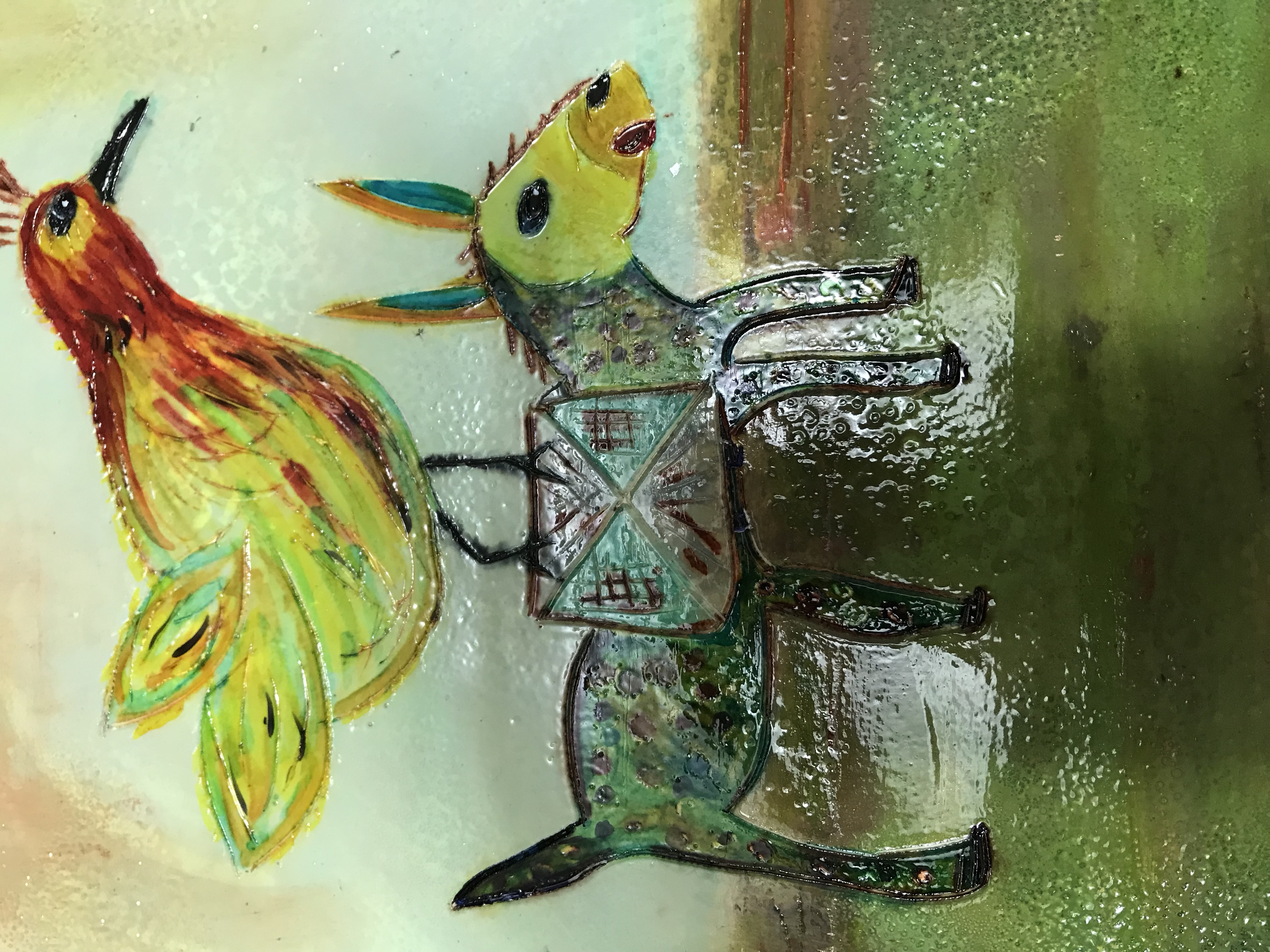 Donkey and Bird