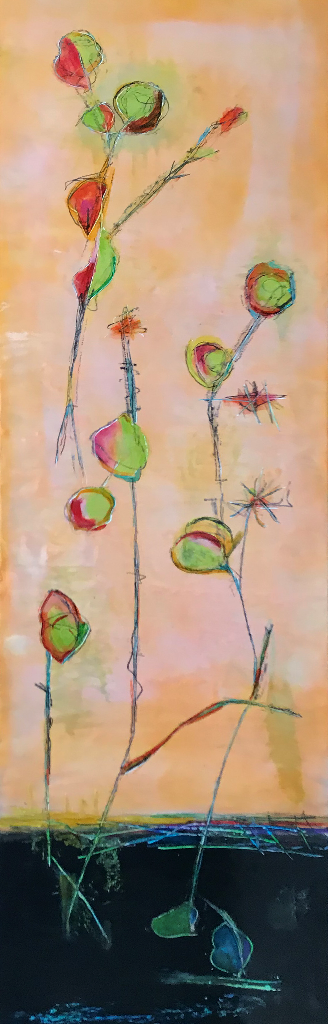 Large Abstract 18x60 $1,800