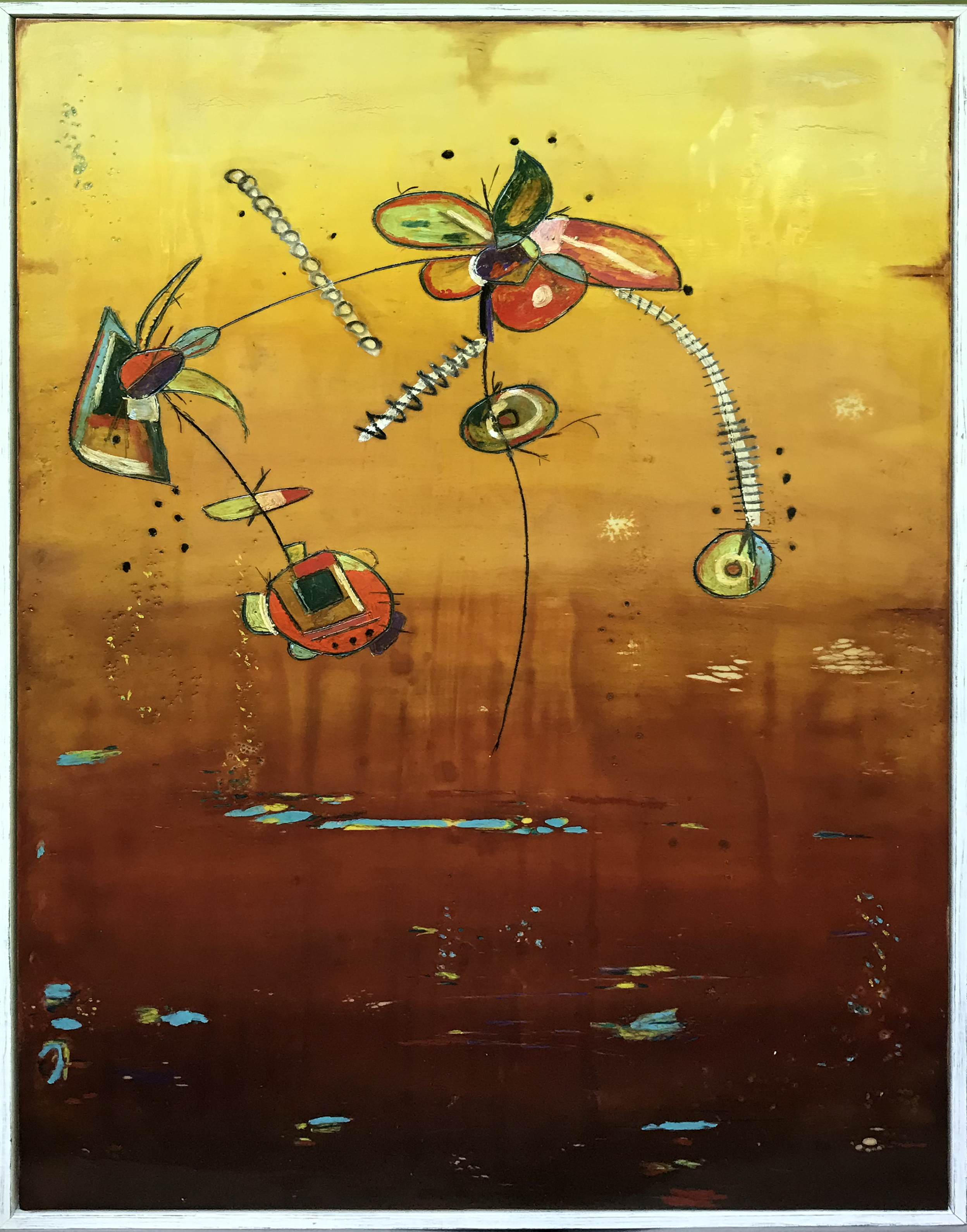 Space Flower 25 x 37 $725