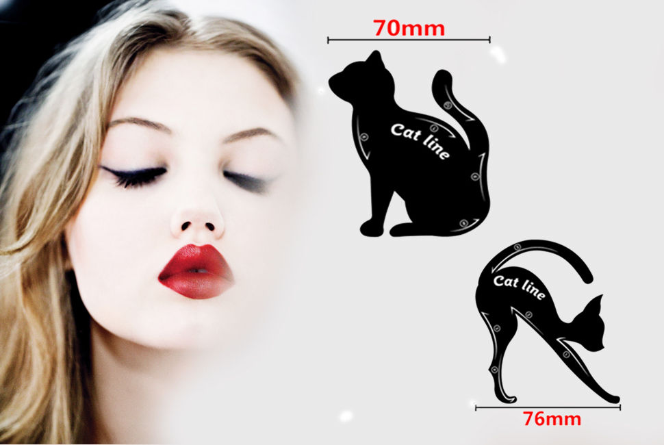 Thumbnail: 2 in 1 Cat Eyeliner Stencil. Easy to Makeup Tool.