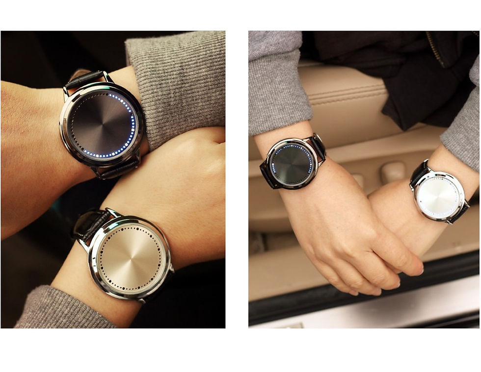 Thumbnail: Creative LED Watch with ART TREE