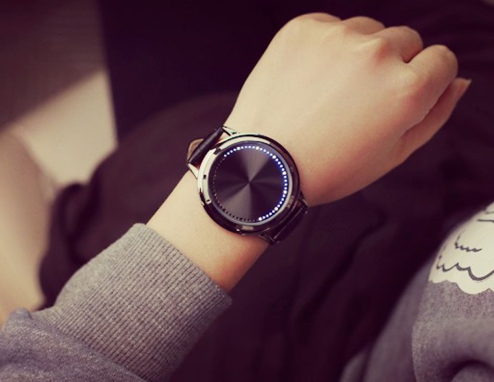 Thumbnail: Creative LED Watch with ART TREE