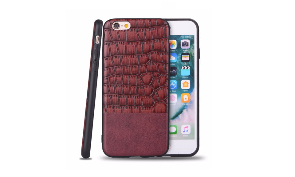 Thumbnail: Attractive Crocodile Skin Texture Phone Case