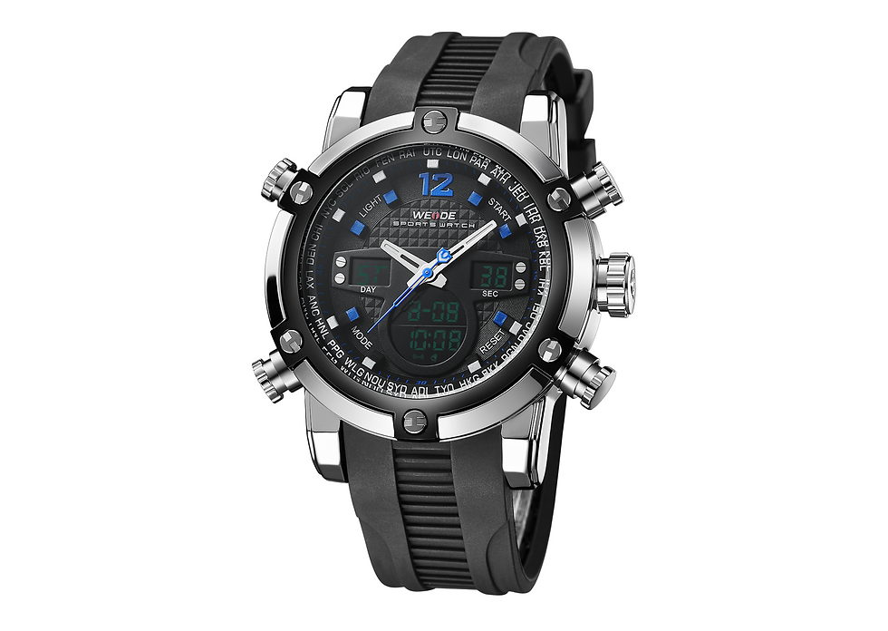 Thumbnail: Anlog & digital sports watch for men