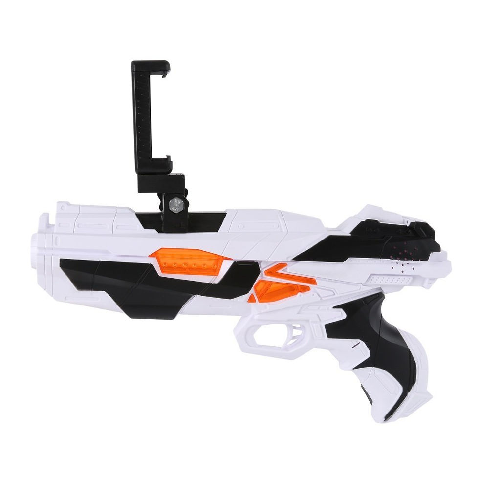Thumbnail: Incredible bluetooth AR game toy guns with cell phone stand holder