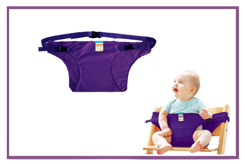 Thumbnail: Portable Folding Baby Infant Safety Seat Chair.