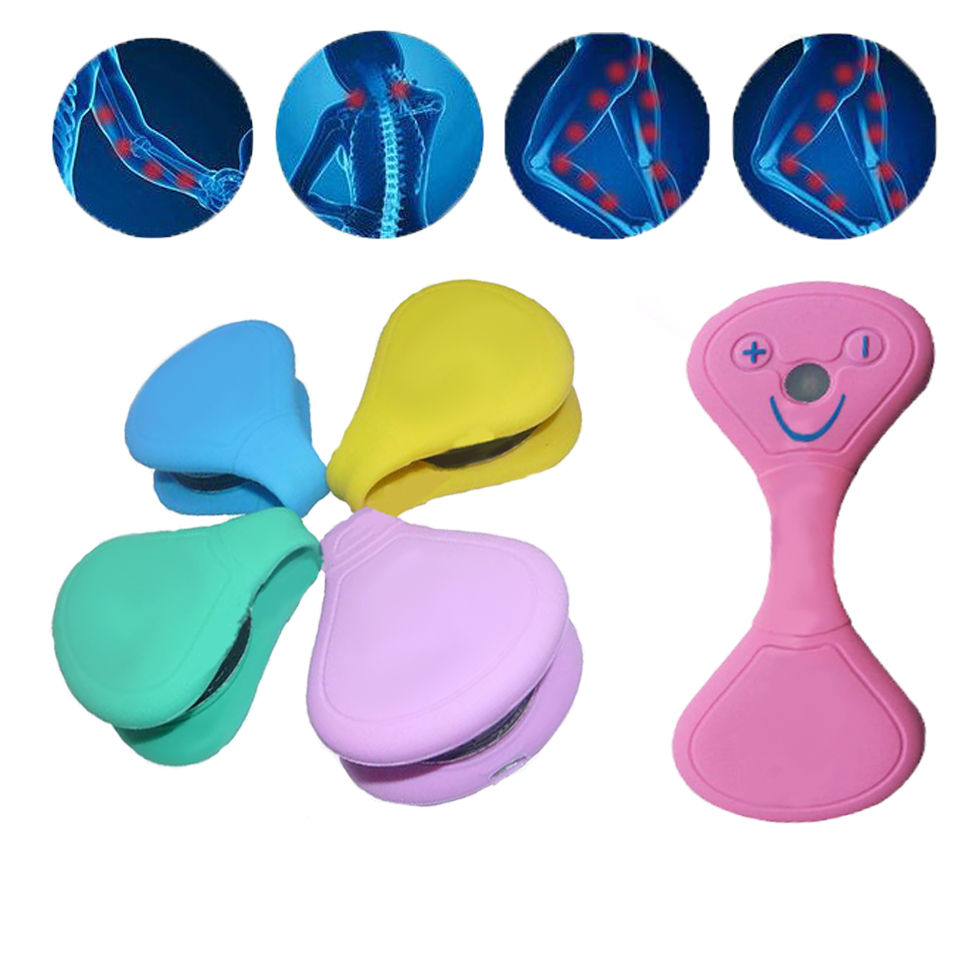 Thumbnail: Body healthcare massager for relaxing and pain relieves.Electronic pulse body ma