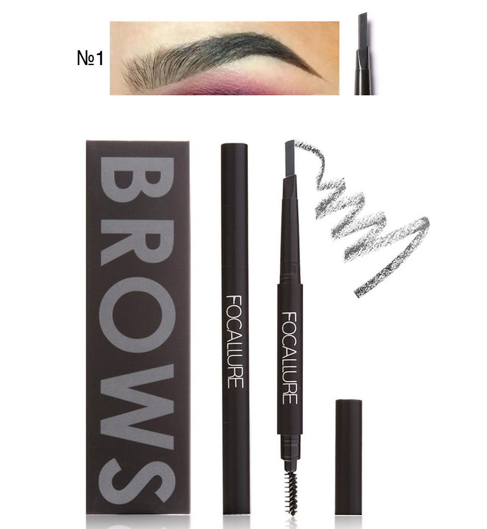 Thumbnail: Waterproof 3 Colors Double-Headed Eyebrow Pencil