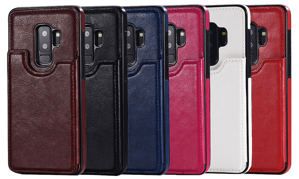 Thumbnail: Effective Leather phone/card case for Samsung