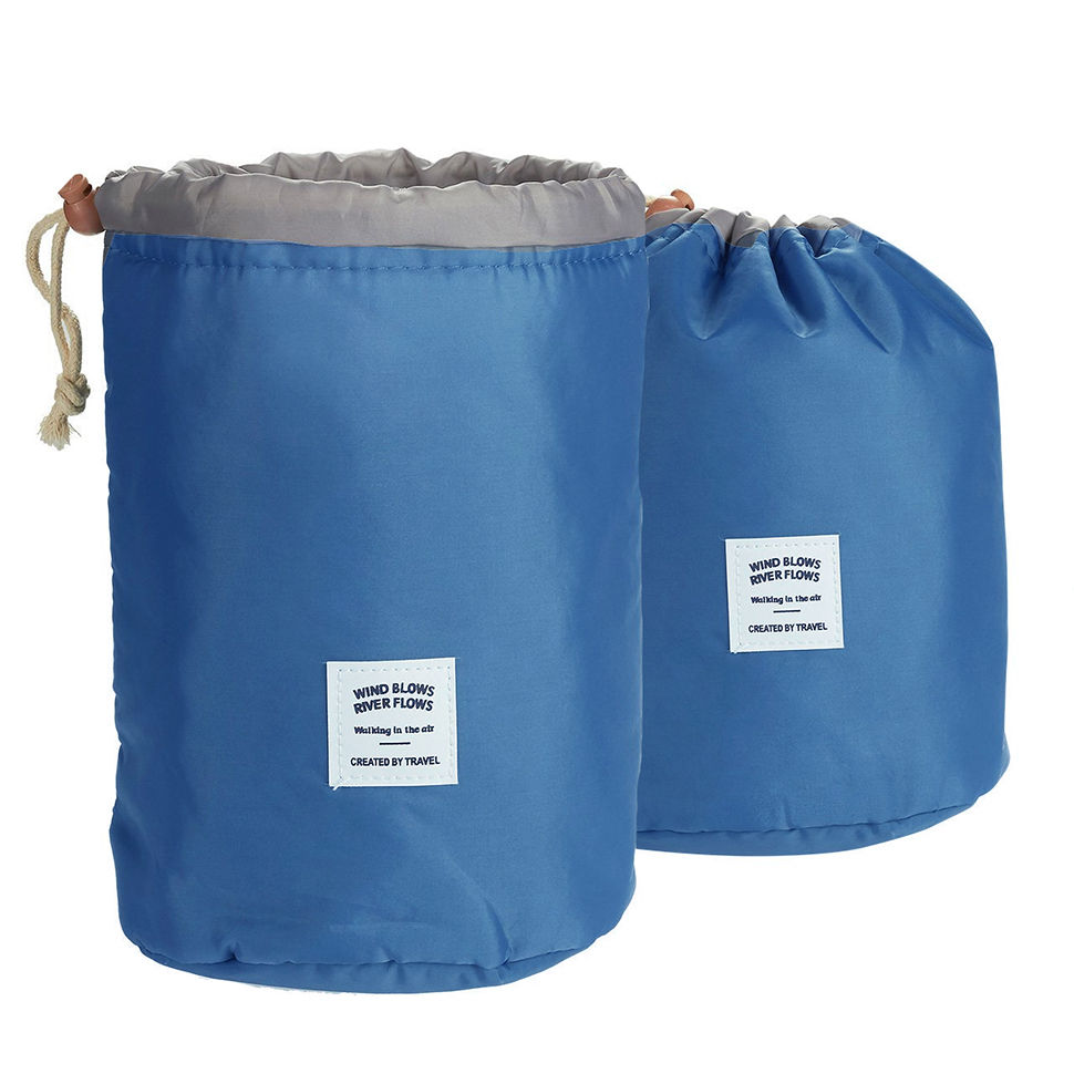 Thumbnail: Waterproof Drawstring Travel Cosmetic Storage Bag