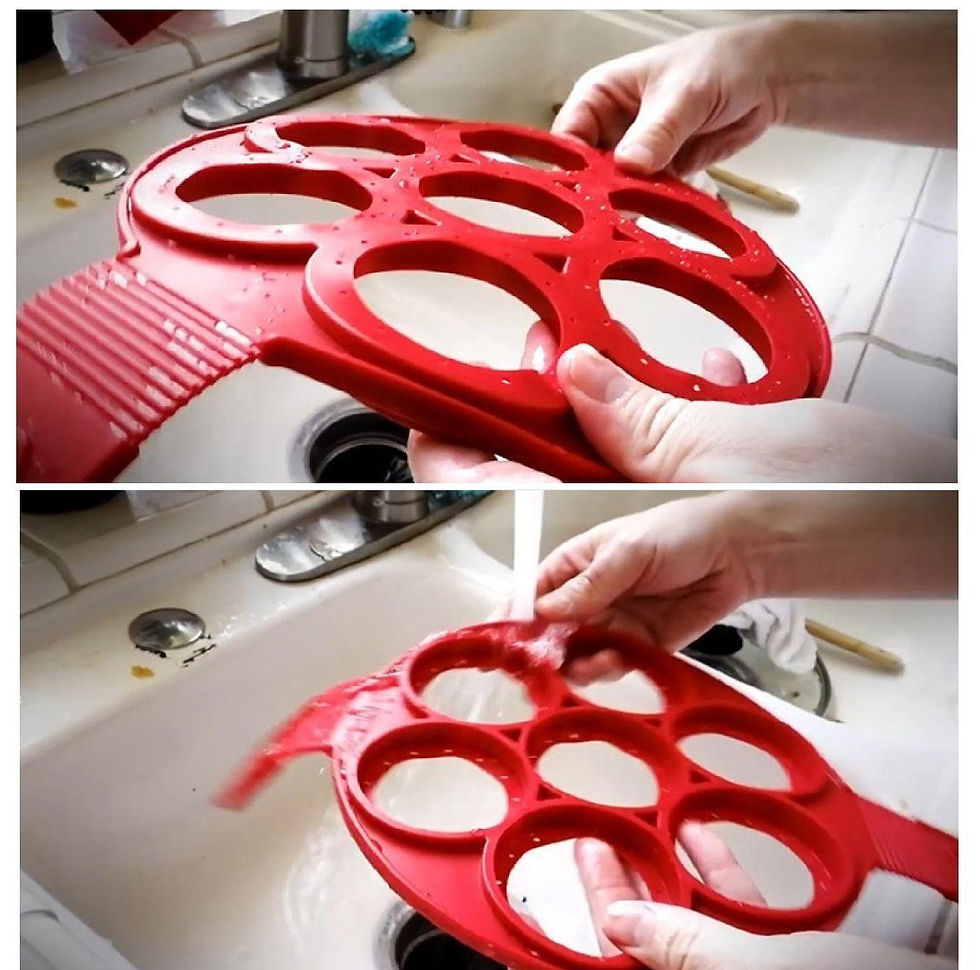 Thumbnail: 7 hole silicone pancake mold