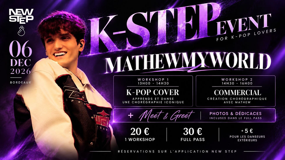 K-STEP EVENT | MATHEWMYWORLD