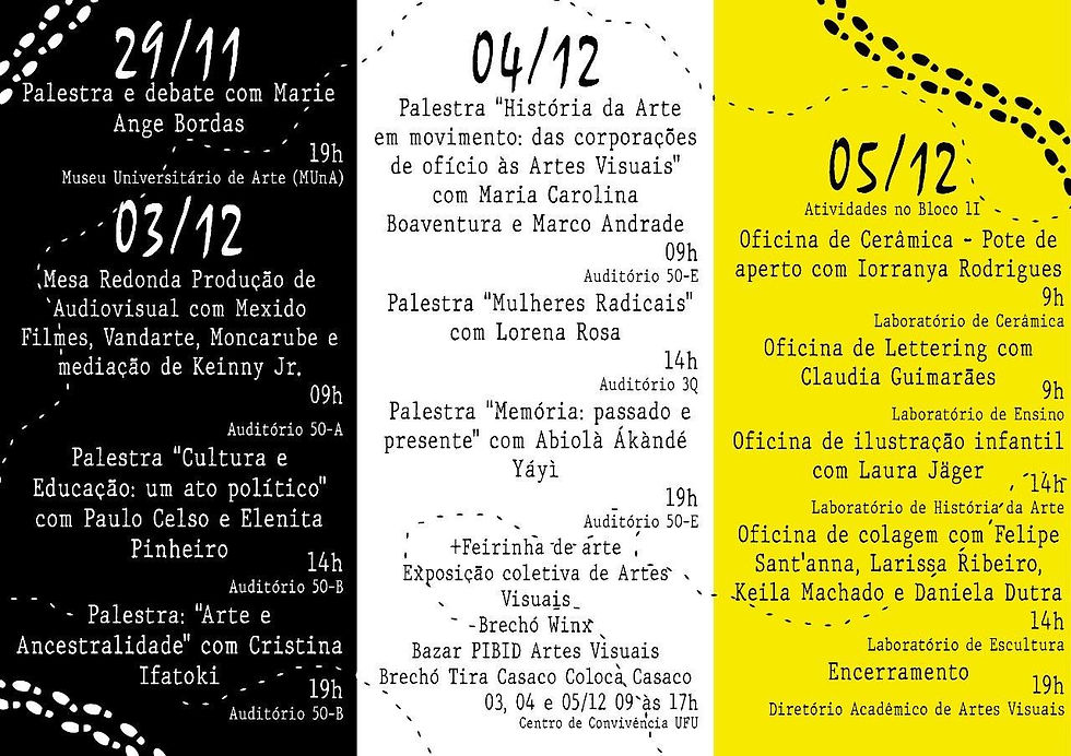 Mesa redonda Festival Artes Visuais 2018