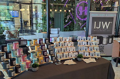 It's Just Wellness 4U Booth at Halidom Eatery
