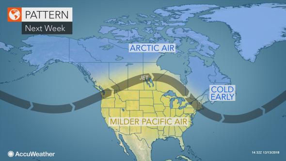 Early outlook: How will weather leading up to Christmas affect travel, white Christmas chances?