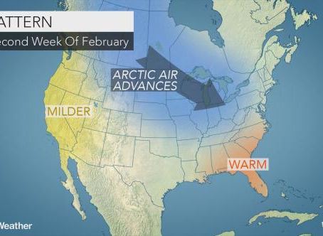 Winter's harsh cold may not return to eastern, central US until early February