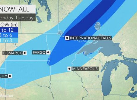 Midwest snowstorm to usher in the coldest air of the season