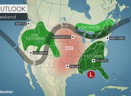 Interior Northwest to face rainy Memorial Day weekend while fire threat grips Southwest