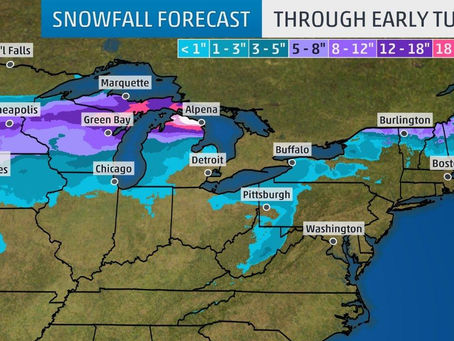 Winter Storm Xanto to Bring Heavy Snow, Some Ice From the Northern Plains to the Great Lakes; Blizza