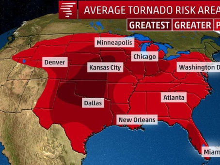 Severe Storms With Damaging Winds, Large Hail From the Plains to Northeast Early This Week, But May&